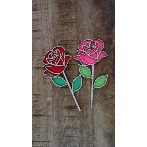 Anyák napi virág - Festett